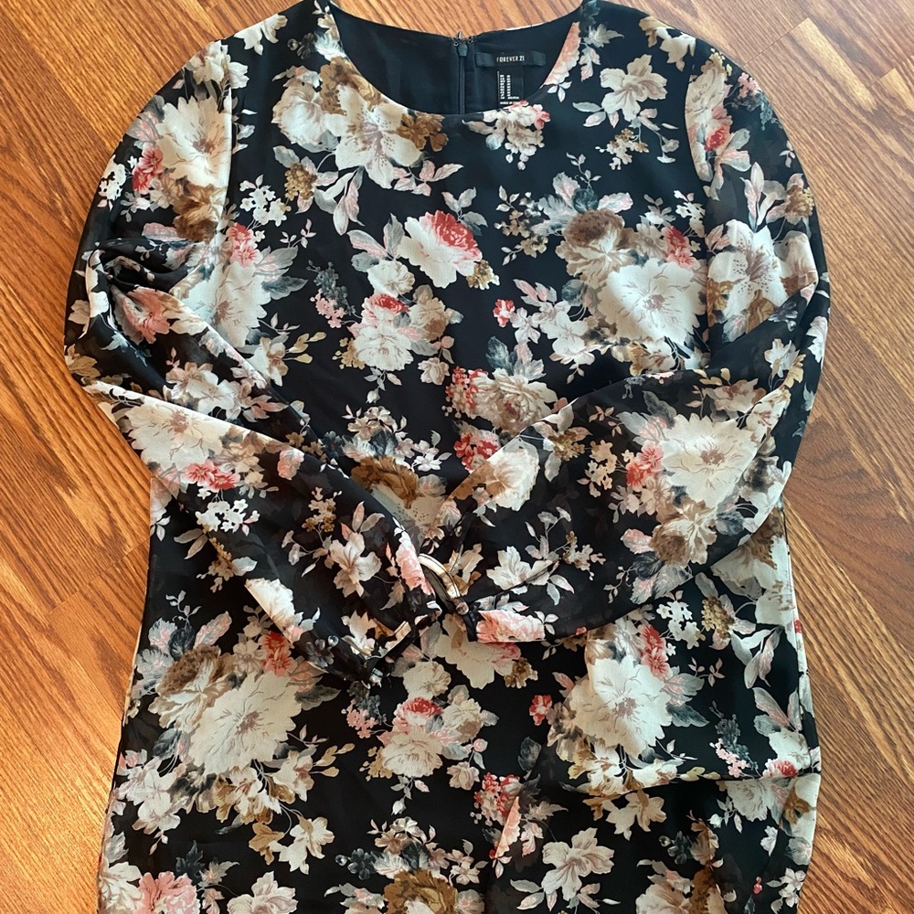 Womens floral tunic